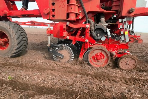 Prueba del prototipo de Sembradora Giorgi Argentun-Max: Experiencia en Zavalla, Santa Fe