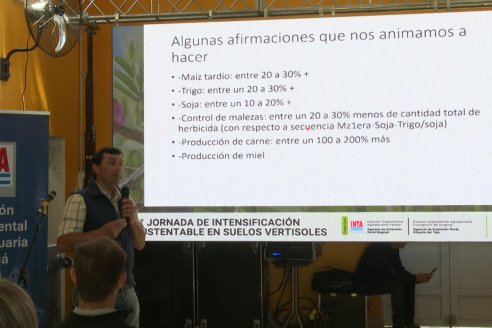 2° Jornada de Imtensificación Sustentable en Suelos Vertisoles - Guardamonte, Entre Ríos
