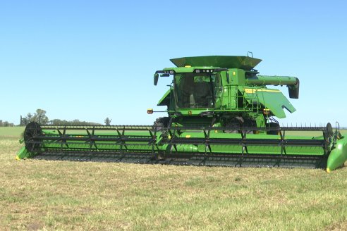Presentación y Demostración de Agronorte de la Cosechadora John Deere S7 700