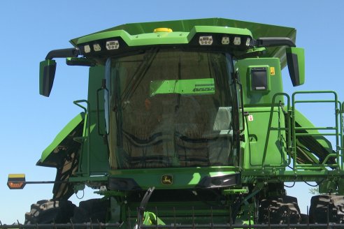 Presentación y Demostración de Agronorte de la Cosechadora John Deere S7 700