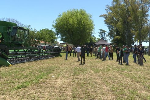 Presentación y Demostración de Agronorte de la Cosechadora John Deere S7 700