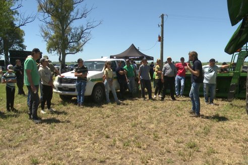 Presentación y Demostración de Agronorte de la Cosechadora John Deere S7 700