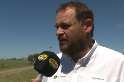 Presentación y Demostración de Agronorte de la Cosechadora John Deere S7 700
