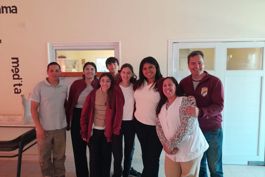 Las prácticas fueron supervisadas por los responsables de la sucursal