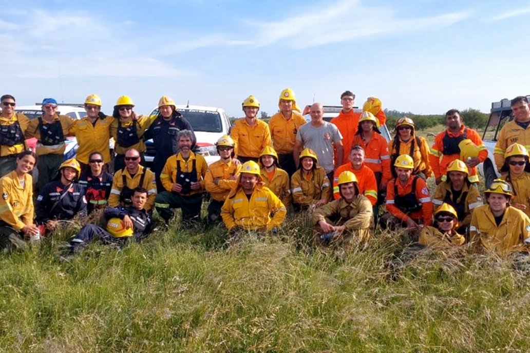 El entreamiento se concretó en Villa Elisa.