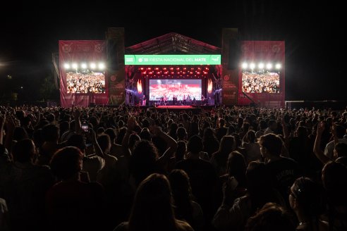 Unas 120.000 personas vivieron un histórico cierre de la Fiesta Nacional del Mate
