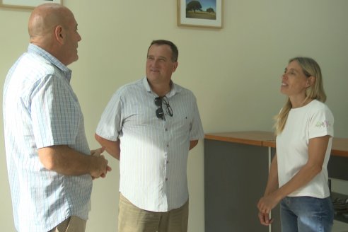 Visita al nuevo local de Agropecuaria Sauce Pinto