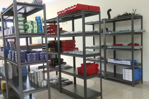 Visita al nuevo local de Agropecuaria Sauce Pinto