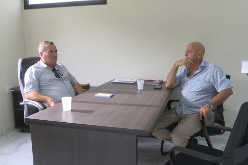 Visita al nuevo local de Agropecuaria Sauce Pinto