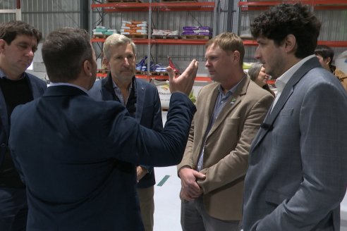 Inauguracion Planta de Balanceados de Coop. La Ganadera Gral Ramirez a en Hasenkamp