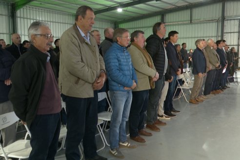 Inauguracion Planta de Balanceados de Coop. La Ganadera Gral Ramirez a en Hasenkamp