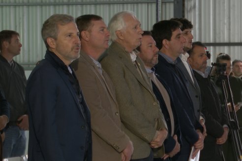 Inauguracion Planta de Balanceados de Coop. La Ganadera Gral Ramirez a en Hasenkamp