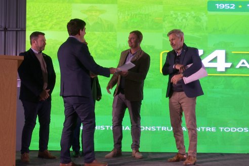 Inauguracion Planta de Balanceados de Coop. La Ganadera Gral Ramirez a en Hasenkamp