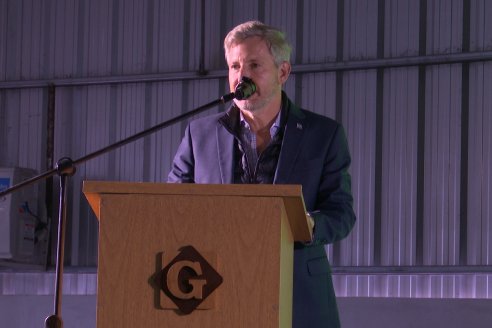 Inauguracion Planta de Balanceados de Coop. La Ganadera Gral Ramirez a en Hasenkamp