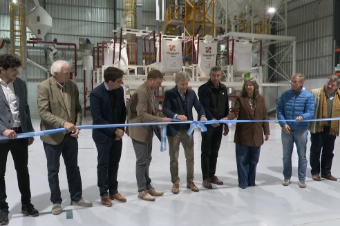 Inauguracion Planta de Balanceados de Coop. La Ganadera Gral Ramirez a en Hasenkamp