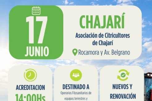 Capacitación de Operarios Fitosanitarios 2026