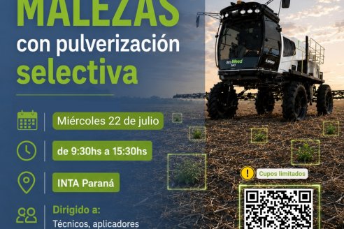 Manejo de malezas con pulverización selectiva