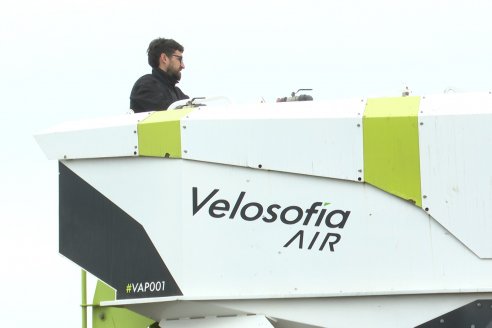 Presentación de la nueva sembradora Velosofía Air de Giorgi-Plantium en El Tatú Maquinarias - Seguí, Entre Rios