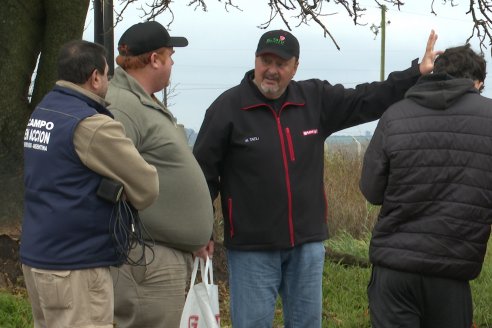 Presentación de la nueva sembradora Velosofía Air de Giorgi-Plantium en El Tatú Maquinarias - Seguí, Entre Rios