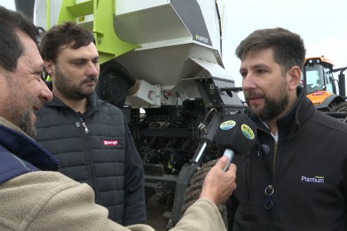 Presentación de la nueva sembradora Velosofía Air de Giorgi-Plantium en El Tatú Maquinarias - Seguí, Entre Rios