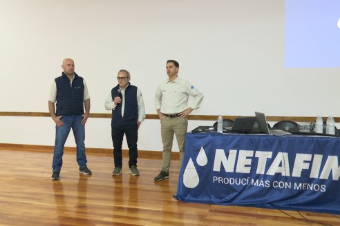 IRRIGATIO Riego & Energia: Jornada de Riego y Nutrición por goteo subterraneo en Villaguay