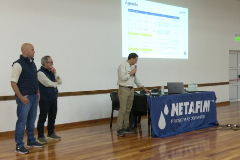 IRRIGATIO Riego & Energia: Jornada de Riego y Nutrición por goteo subterraneo en Villaguay