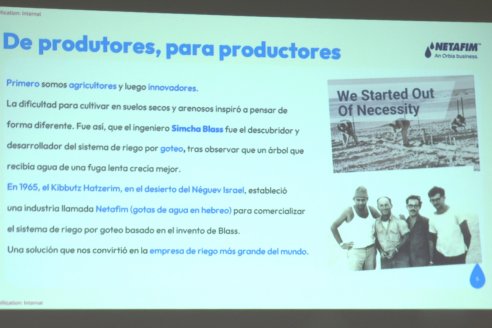 IRRIGATIO Riego & Energia: Jornada de Riego y Nutrición por goteo subterraneo en Villaguay