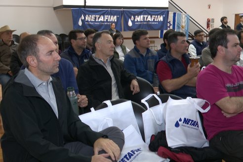 IRRIGATIO Riego & Energia: Jornada de Riego y Nutrición por goteo subterraneo en Villaguay