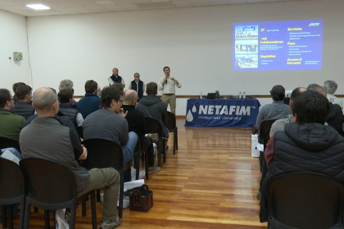 IRRIGATIO Riego & Energia: Jornada de Riego y Nutrición por goteo subterraneo en Villaguay