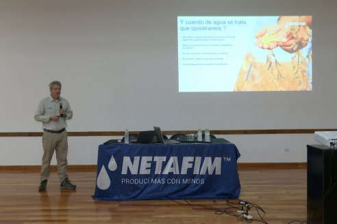 IRRIGATIO Riego & Energia: Jornada de Riego y Nutrición por goteo subterraneo en Villaguay