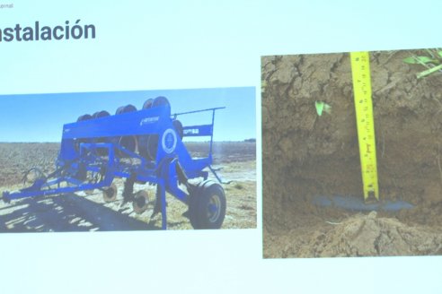 IRRIGATIO Riego & Energia: Jornada de Riego y Nutrición por goteo subterraneo en Villaguay