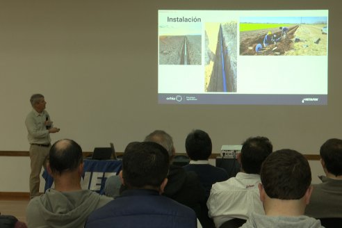 IRRIGATIO Riego & Energia: Jornada de Riego y Nutrición por goteo subterraneo en Villaguay