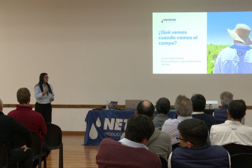 IRRIGATIO Riego & Energia: Jornada de Riego y Nutrición por goteo subterraneo en Villaguay