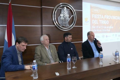Lanzamiento de la Primera Edición de la Fiesta Provincial del Trigo en Valle Maria, Entre Ríos