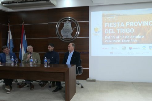 Lanzamiento de la Primera Edición de la Fiesta Provincial del Trigo en Valle Maria, Entre Ríos