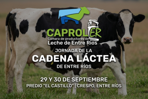 Se viene la segunda Jornada de la Cadena Láctea de Entre Ríos: innovación, tecnología y futuro
