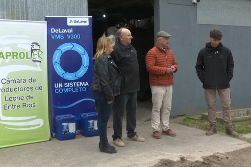 En Establ. San Miguel - Caproler lanzó la 2° Jornada de la Cadena Láctea de Entre Ríos