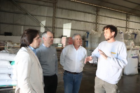Coopar recibió la visita del presidente de Coninagro
