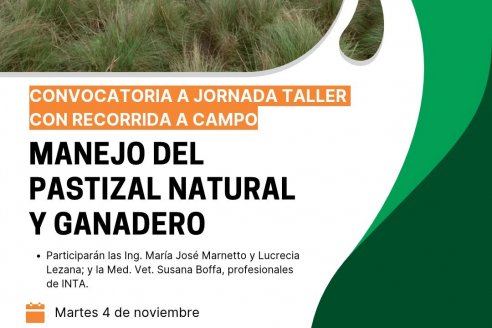 Manejo del pastizal natural y ganadería